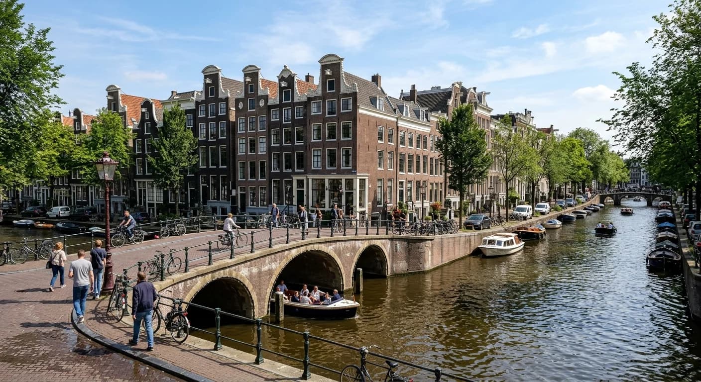 Company event venue in Amsterdam along the iconic UNESCO canal ring in Centrum
