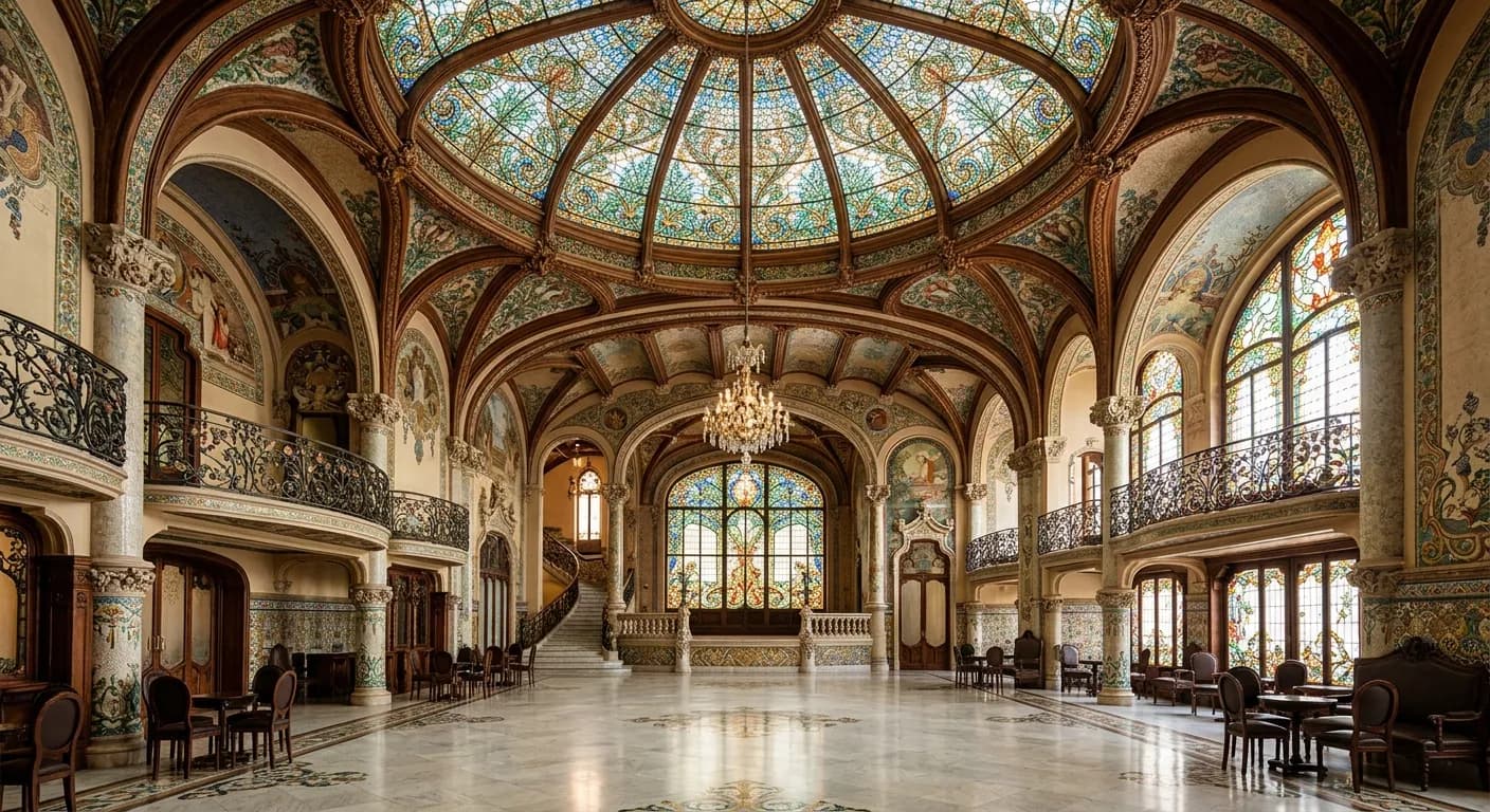Historic Modernista event venue in El Born Rome