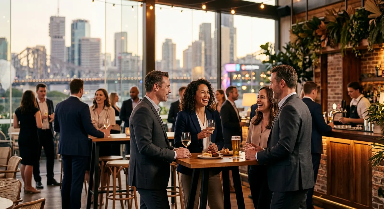 Trendy Fortitude Valley entertainment venue in Brisbane with modern design