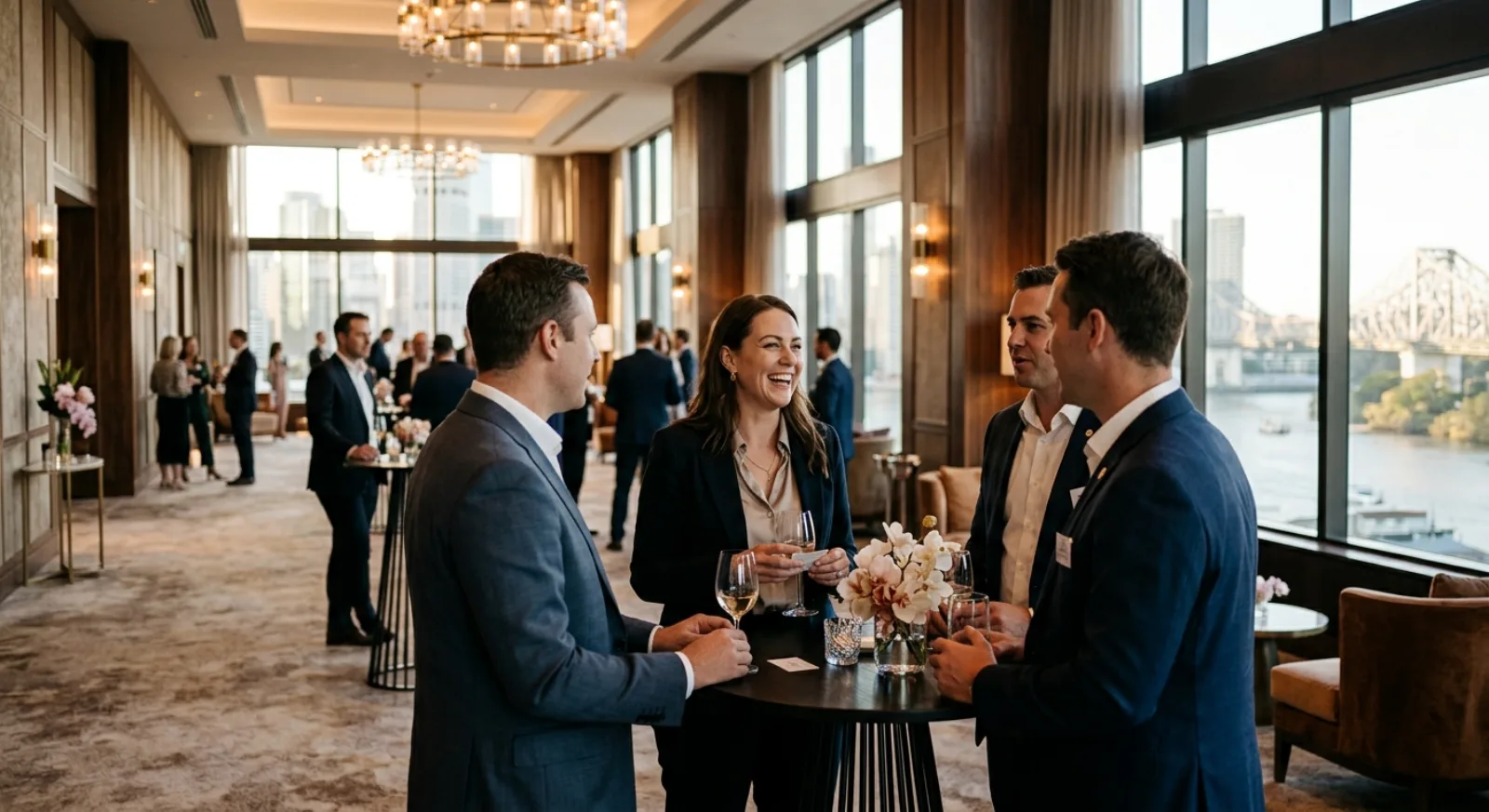 Luxury Brisbane hotel with premium accommodations and event services