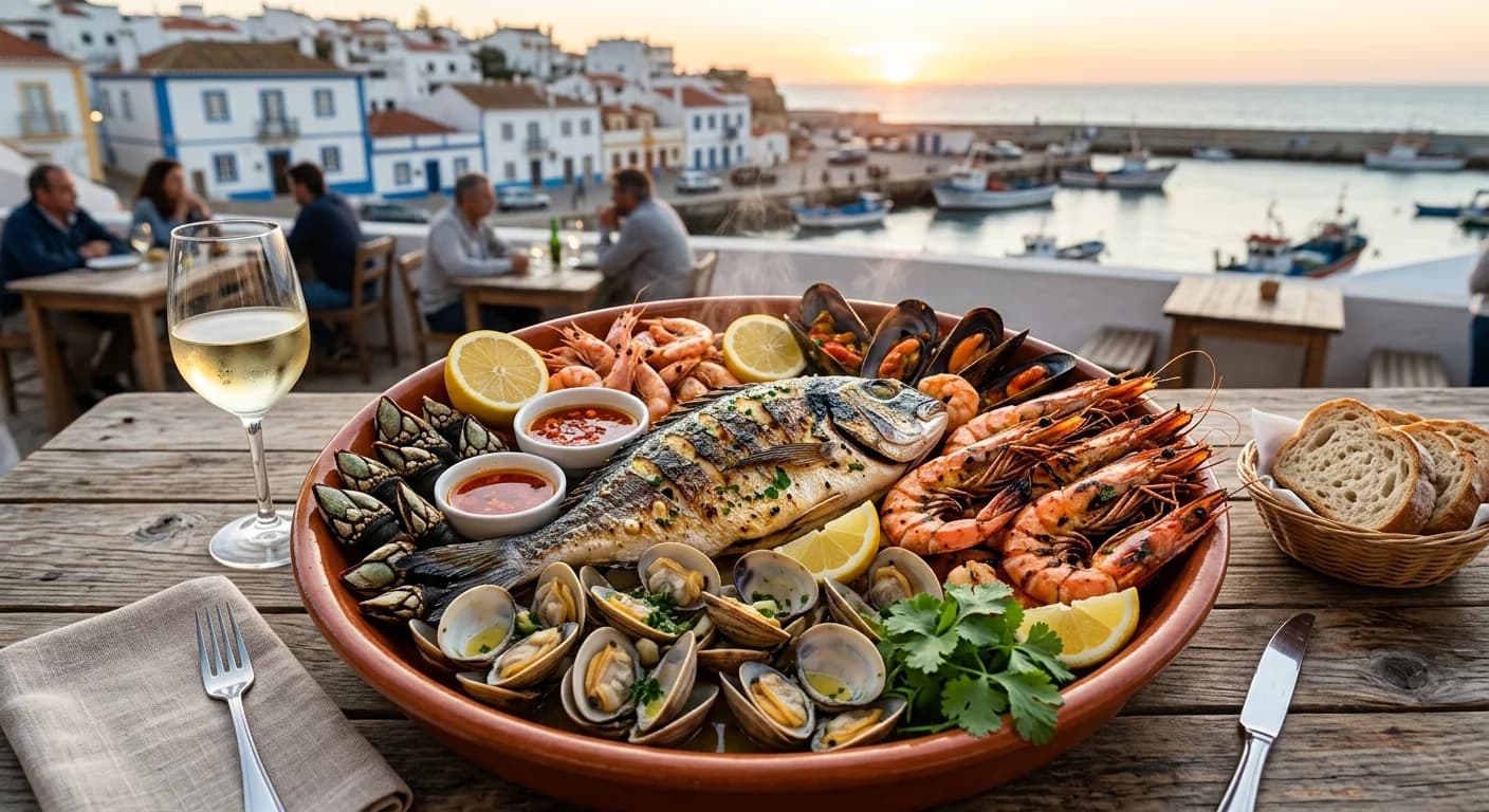 Fresh seafood catering by Atlantic Catering in Lisbon