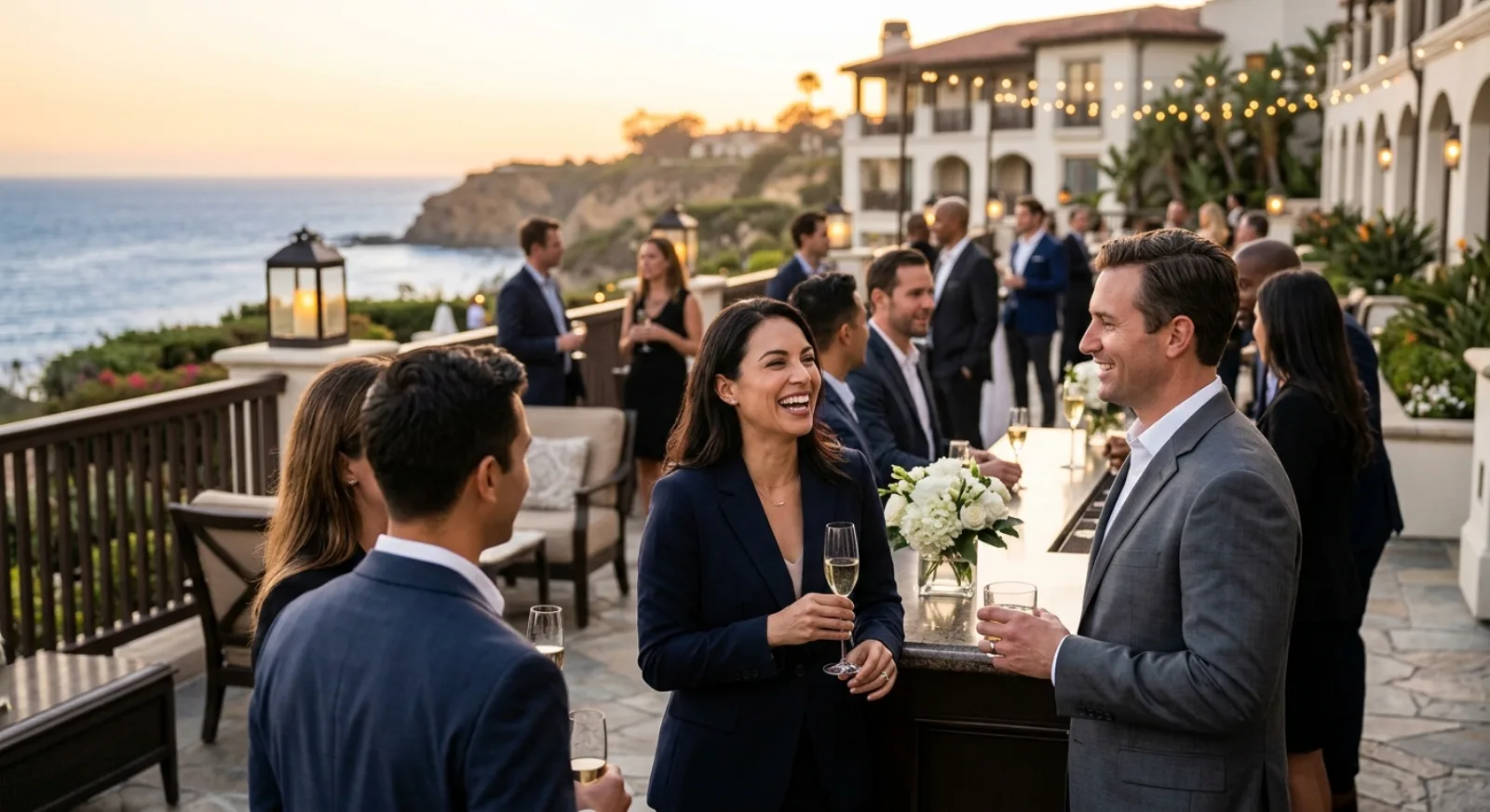 Luxury Ritz-Carlton resort in Laguna Niguel with oceanfront cliffside views