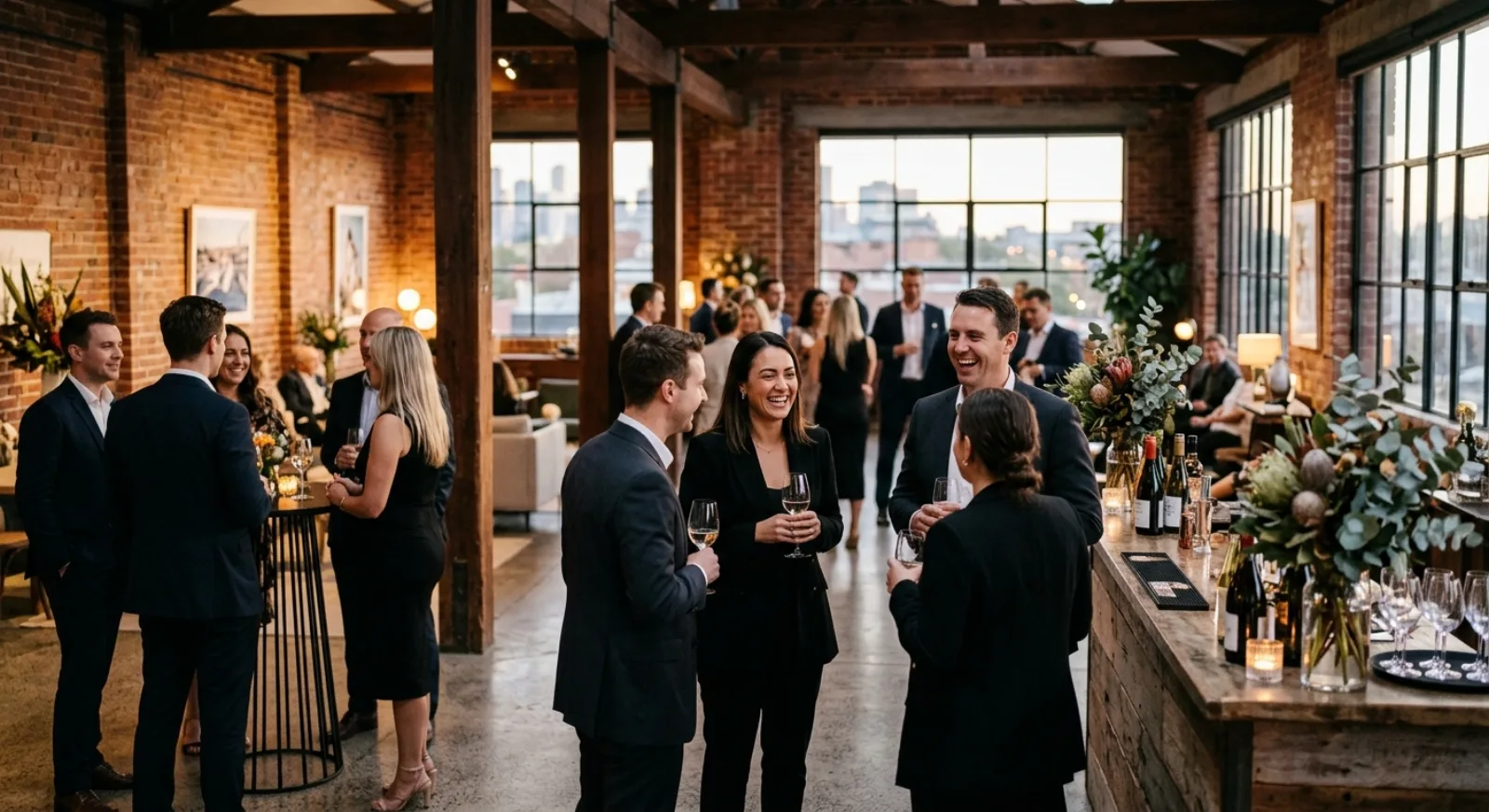 Creative Fitzroy gallery and loft venue in Melbourne with artistic atmosphere