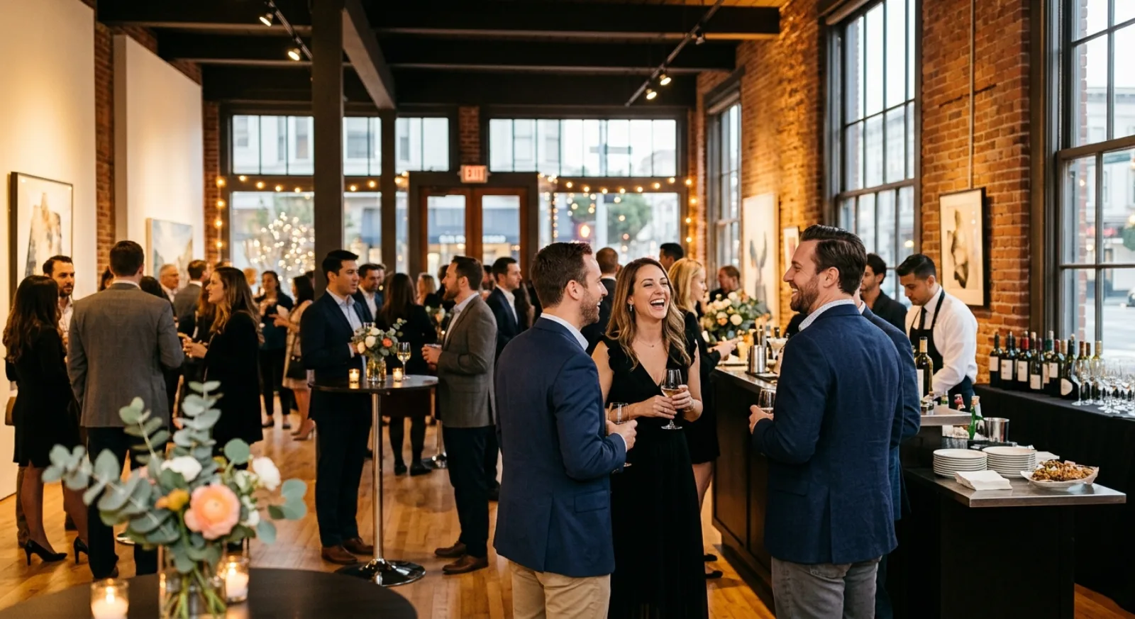 Contemporary gallery venue in Hayes Valley San Francisco with minimalist aesthetic