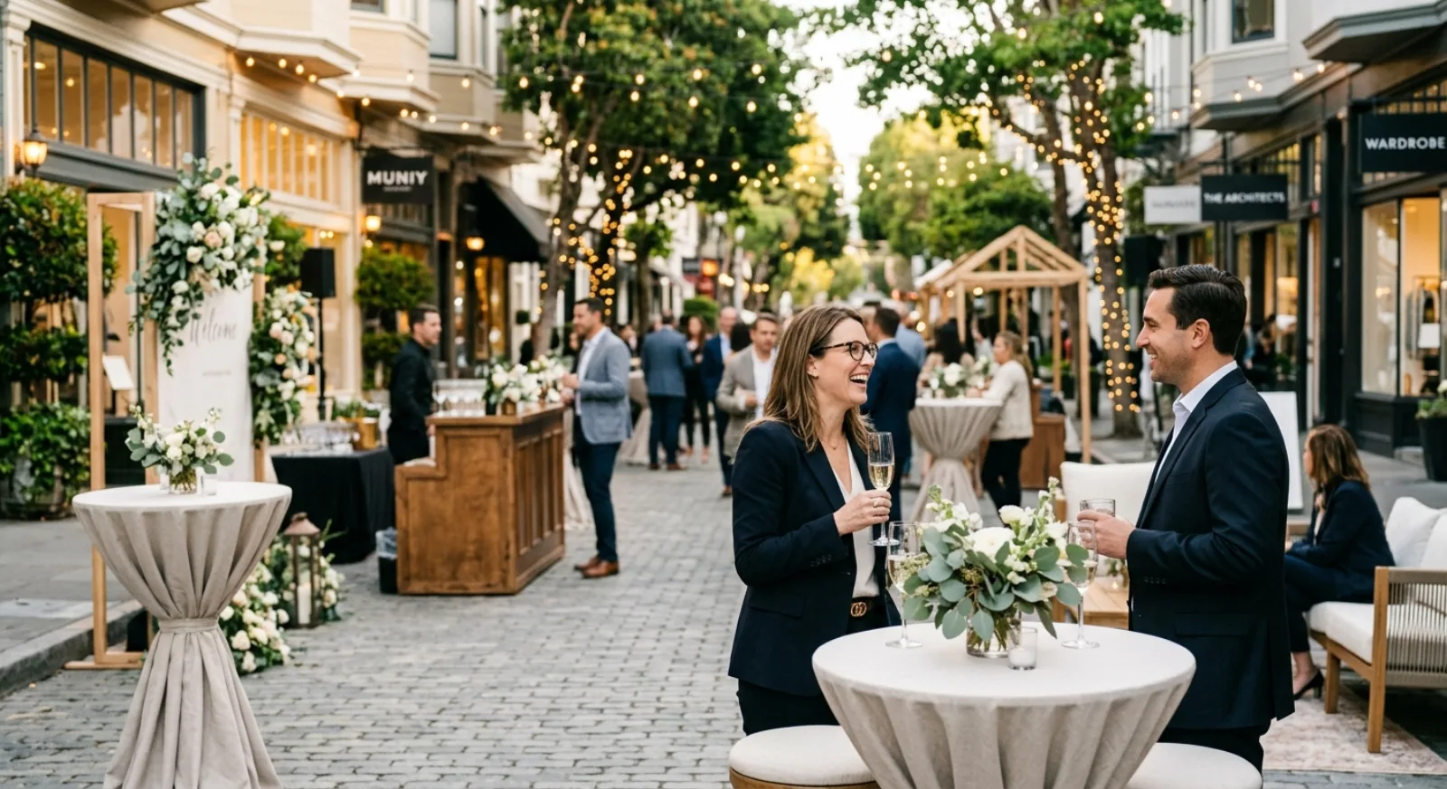 Boutique Hayes Valley San Francisco with trendy event spaces and restaurants