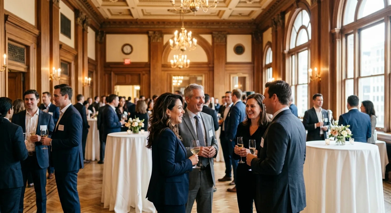 Beautiful Julia Morgan Ballroom in San Francisco with ornate historic architecture